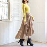 消しプリーツフィッシュテールスカート