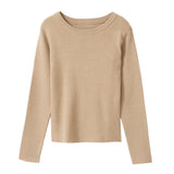 バックオープンリブニット