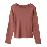 バックオープンリブニット