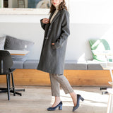 ヒールアップスクエアトゥファーパンプス