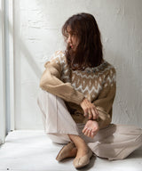 ノルディックニットトップス