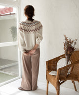 ノルディックニットトップス