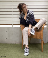 ノルディックニットトップス