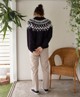 ノルディックニットトップス