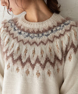 ノルディックニットトップス