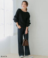 バックベルトニット