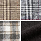 フェイクウールボタンアシメラップスカート