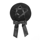 【海外発送不可】クロミロゴ刺繍ベレー帽