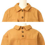 WフェイスCPOシャツジャケット