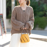 バイアスカット2WAYショルダーバッグ