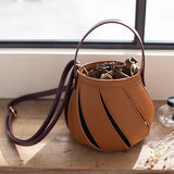 バイアスカット2WAYショルダーバッグ