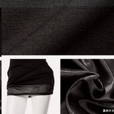 【メール便】変形タイトミニスカート【S~LL】