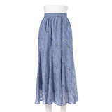 ドビー花柄フレアースカート