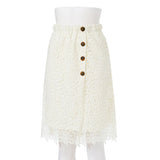 選べるデザインレースナロースカート