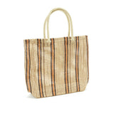 スクエアストライプトート