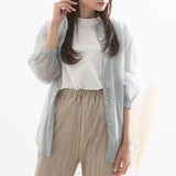 【メール便】オーバーサイズシアーシャツ