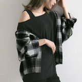 【メール便】ワンショルorオープンショルダーTシャツ