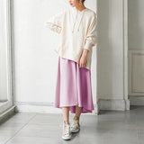 ロングフィッシュテールスカート