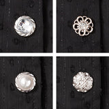 ドビードットデザインボタンシアーシャツ