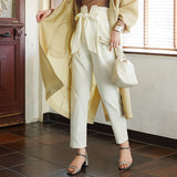 ハイウエストタックテーパードorワイドパンツ