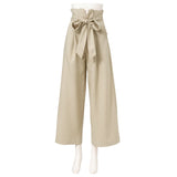 ハイウエストタックテーパードorワイドパンツ