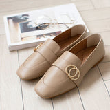 バックルローファーパンプス