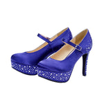 キラキラストーンパンプス