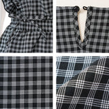 【メール便】肩フリルシフォン袖ブラウス