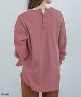 バックヘンリーサーマルカットソー