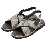 クロスベルトサンダル