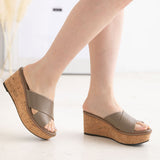 厚底ヤミツキソールクロスベルトサンダル