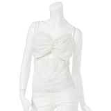 【メール便】美バストシルエットツイストリボンキャミ