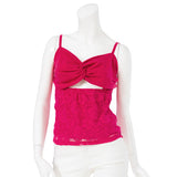 【メール便】美バストシルエットツイストリボンキャミ