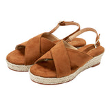 やみつきジュートクロスベルトサンダル