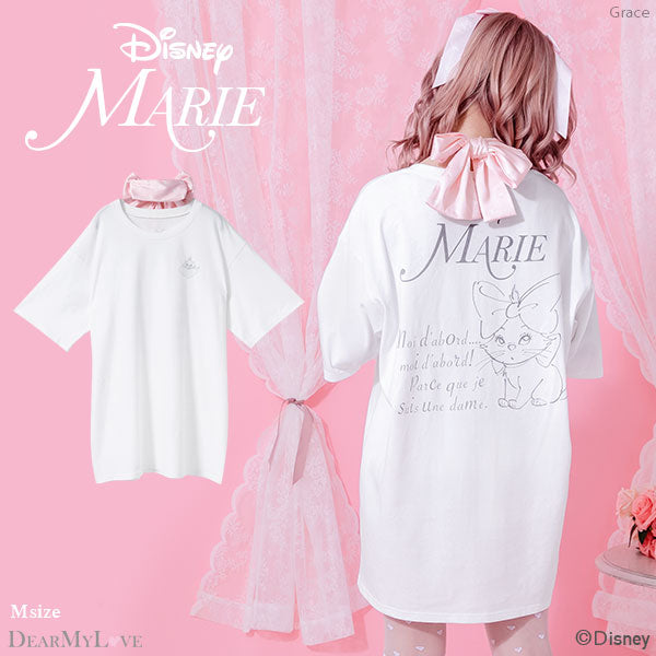 【メール便】【海外発送不可】【Disney/マリー】スカーフTシャツ