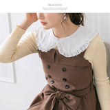 【メール便】ビッグ衿ニット【C】