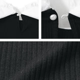 【メール便】ビッグ衿ニット【C】