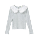 【メール便】ビッグ衿ニット【C】