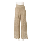 クロシェワイドパンツ