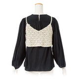 【メール便】ビスチェセットブラウス