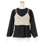 【メール便】ビスチェセットブラウス