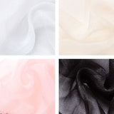 【メール便】袖オーガンジーリブトップス【C】