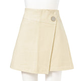 クロコ型押し合皮スカート【C】