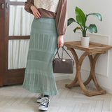 ニットレーススカート【C】