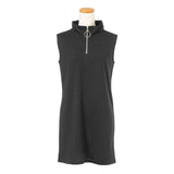 【メール便】リングジップノースリワンピ