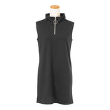 【メール便】リングジップノースリワンピ