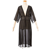 ガウンシャツワンピース