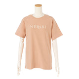 【メール便】MERAKI裏毛半袖プルオーバー