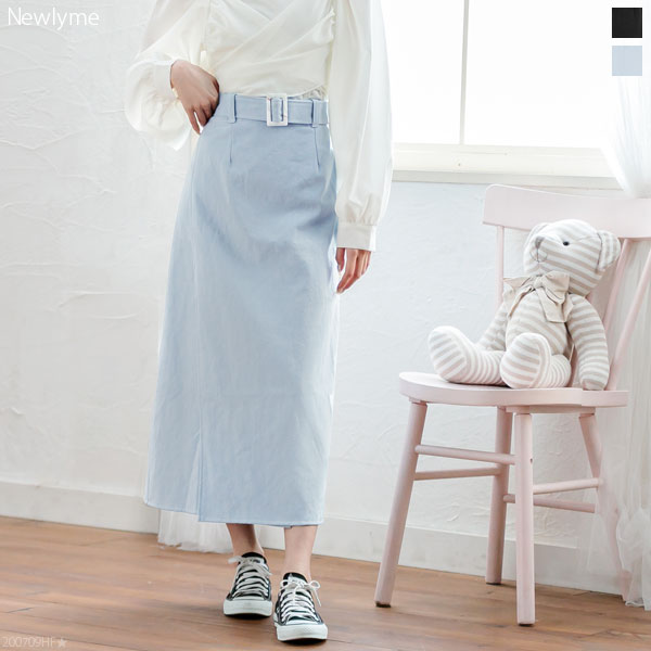 ベルト付きロングスカート – レディースファッション通販の夢展望【公式】