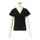 【メール便】カシュクールリブトップス